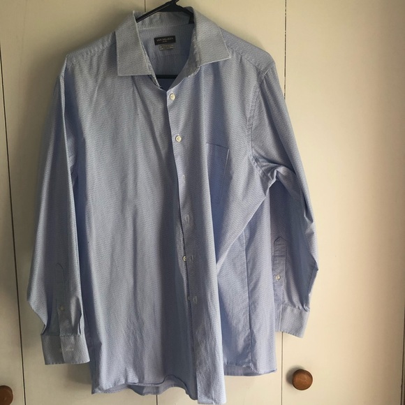Van Heusen Flex Regular Fit Dress Shirt - Picture 1 of 4